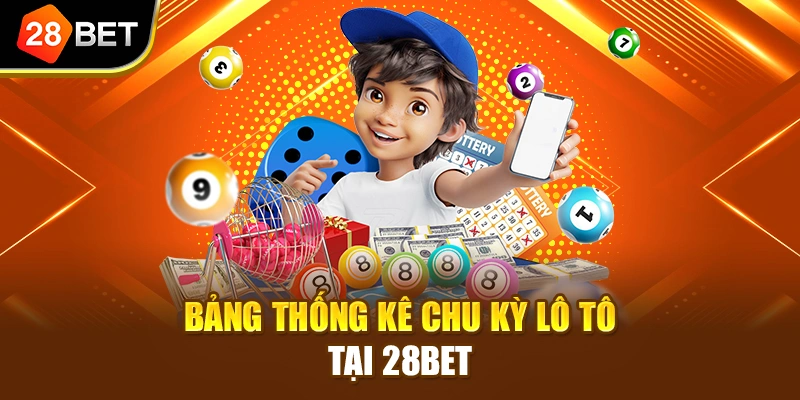 Bảng thống kê chu kỳ lô tô tại 28BET