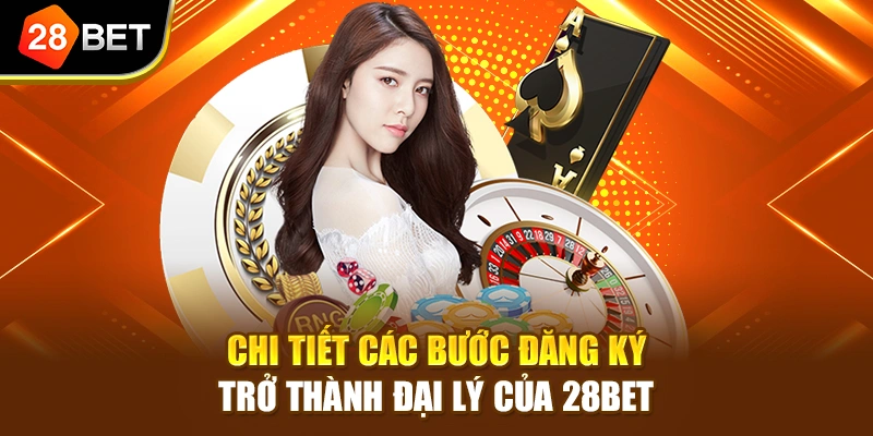 Chi tiết các bước đăng ký trở thành đại lý của 28BET