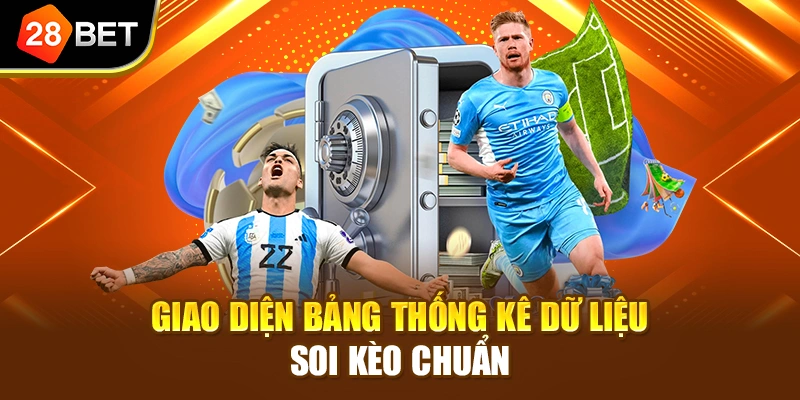 Giao diện bảng thống kê dữ liệu soi kèo chuẩn