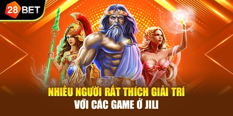 Nhiều người rất thích giải trí với các game ở Jili