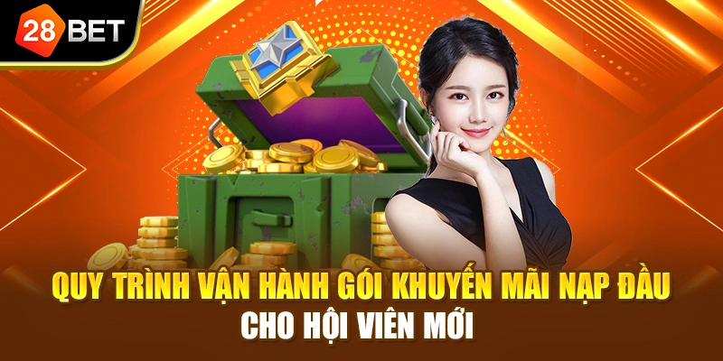Quy trình vận hành gói khuyến mãi nạp đầu cho hội viên mới 